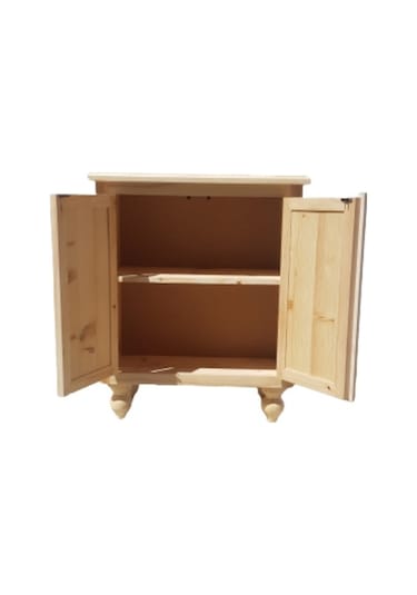Dosswood Doğal Ahşap Masif Konsol