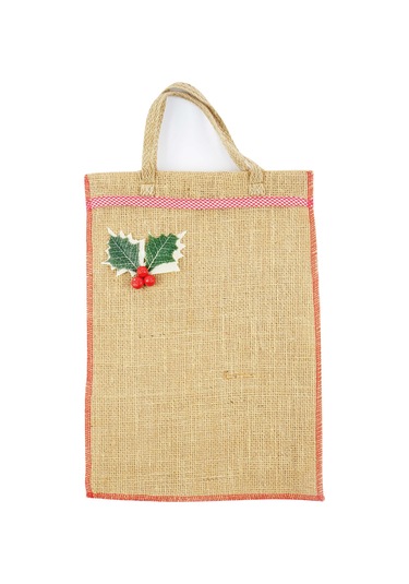 Yılbaşı Noel Hediye Çantası 25x35 Cm 2'li