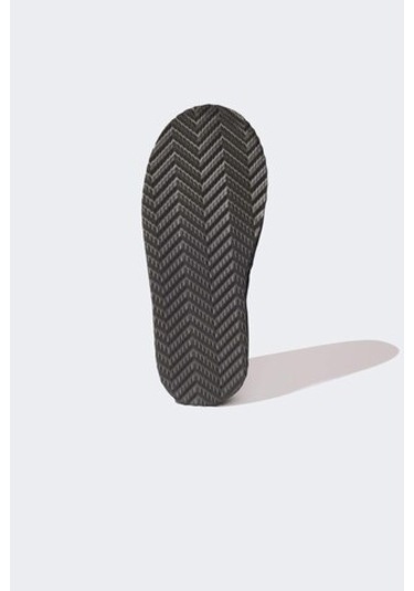 Defacto Erkek Düz Taban Slip On Ev Terliği D3087ax24wnbk23 Siyah