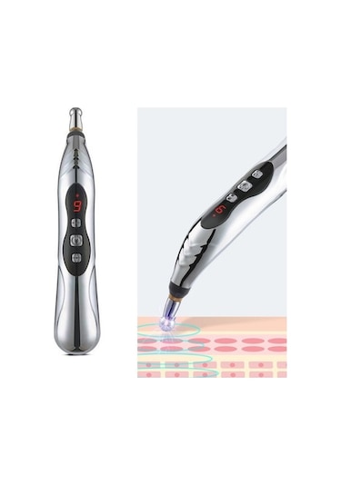 Didadodo Dolaşan Enerji Akupunktur Kalemi Meridyen Kalemi Ev Ağrısı Elektronik, 3 Başlı, Renkli Kutu Çok Renkli