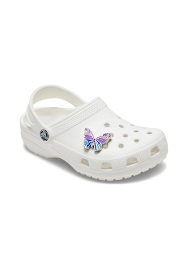 Crocs Multi Purple Butterfly Jibbitz Metal Charm 10011089