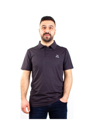 Kinetix Sn-328 Oliver Antrasit Günlük Polo Yaka Erkek Tişört