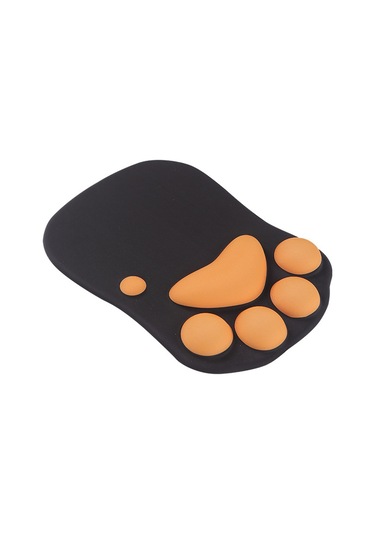 Sevimli Kedi Pençesi Bilek Pedi Klavye Pedi Silikon Kaymaz Yastık - B