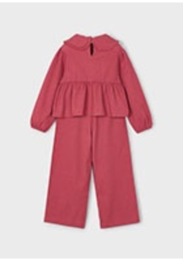 Mayoral 4581 Kız Çocuk Kiremit Pantolunlu Takım Kiremit