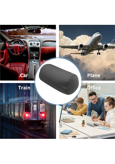 Rahat Yuvarlak Silindirik Mikrofiber Destek Yastığı Boyun Sırt Desteği Yuvarlak Yastık Boru Yastığı Yumuşak Yastıklar 12 X 7 İnç Diğer