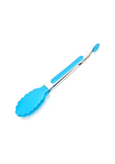 9 İnç Yemek Maşası Klip Silikon Barbekü Maşası Salata Maşası Yapışmaz Barbekü Klip Kelepçe Paslanmaz Çelik Aletler Araçlar