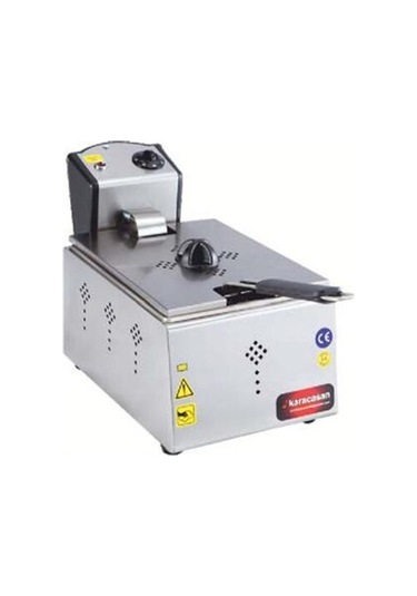 Karacasan Endüstriyel 2500 Watt Tekli 5 Litre Elektrikli Fritöz