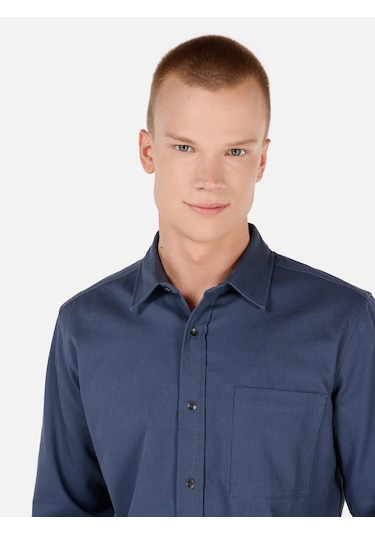 Colin's Colins Mavi Erkek Gömlek U.kol Cl1071442 Q1.v1 Inv Indıgo İndigo Colin's Colins Mavi Erkek Gömlek U.kol Cl1071442 Q1.v1 Inv Indıgo İndigo