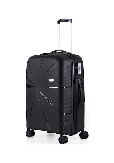 Ççs 5264 Polipropilen Orta Boy Valiz Siyah