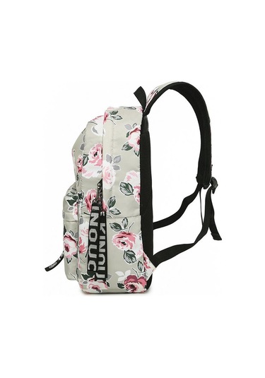 Sırt Çantası Bayan Sırt Çantası Etnik Rüzgar Baskı Çiçek Su Geçirmez Büyük Kapasiteli Seyahat Kadın Çantası Öğrenci Okul Çantası Matches The İmage Çok Renkli