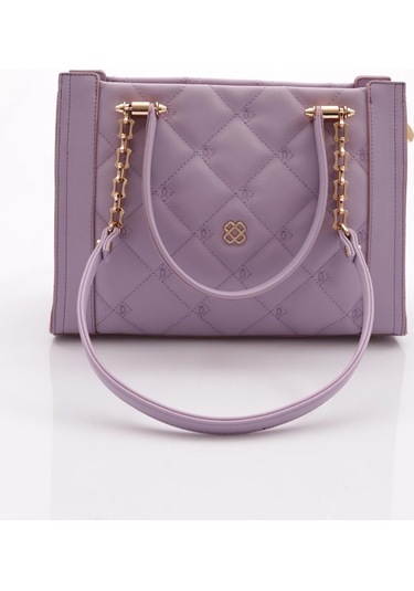 Dgn 657 Kadin Zincirli Çanta 657-2326-R0460 Eflatun