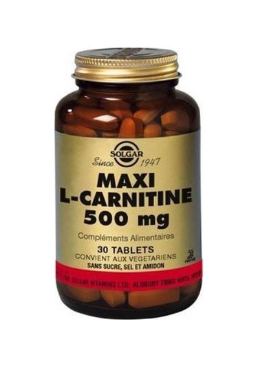 Maxi L-carnitine 500 Mg 30 Tablet