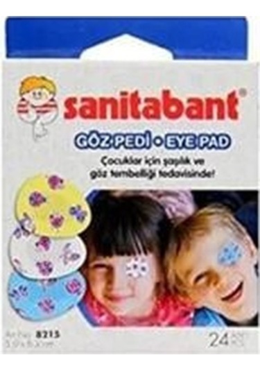 Sanitabant Çocuk Göz Pedi 24'lü