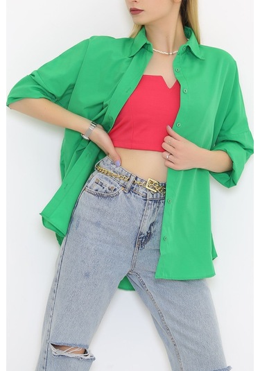 Mokashopin - Salaş Gömlek Açıkyeşil - 293.1247. 001