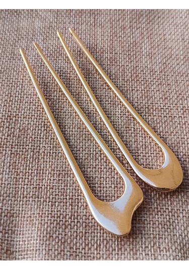 Villovatik İki Toplu İğne Takımı 176954173 Altın