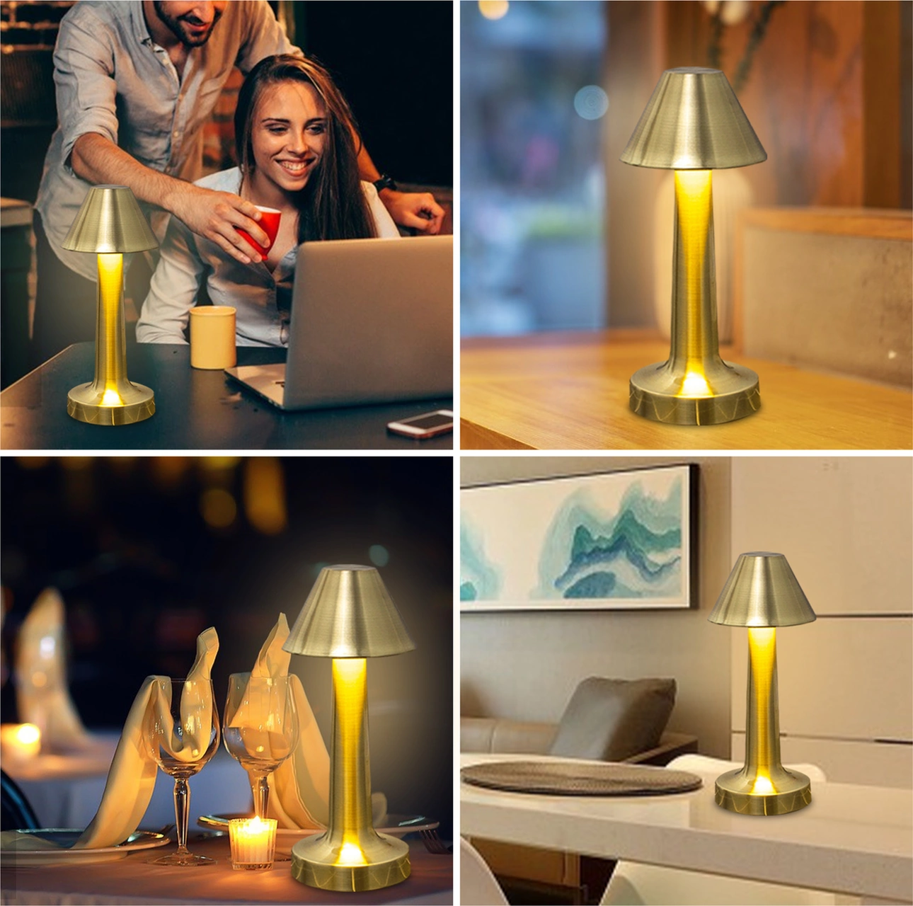 Moveevo Masaüstü Metal Dekoratif Led Lambası - Usb Şarjlı Dokunmatik Kontrol - Üç Renk Işık + Sürekli Parlaklık Ayarlama - Uzay Gümüşü Gümüş Moveevo Masaüstü Metal Dekoratif Led Lambası - Usb Şarjlı Dokunmatik Kontrol - Üç Renk Işık + Sürekli Parlaklık Ayarlama - Uzay Gümüşü Gümüş