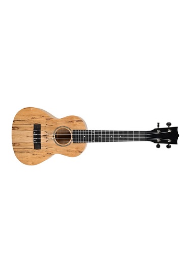 Emcc1996 Spalted Akçaağaç Konser Ukulele Doğal Ahşap Görün