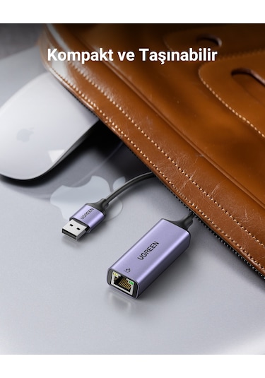 Ugreen Usb-a To Ethernet Rj45 Dnüştürücü Adaptör, 50922