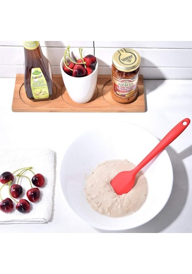 Silikon Spatula Seti - 260 C'ye Kadar Isıya Dayanıklı, 5 Parçalı Pişirme Ve Fırınlama İçin Mükemmel B Diğer