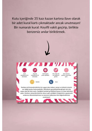 Let's Date Çiftler İçin 35 Kazı Kazan Kartı