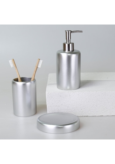 Victoria Katı Sabunluk Gümüş