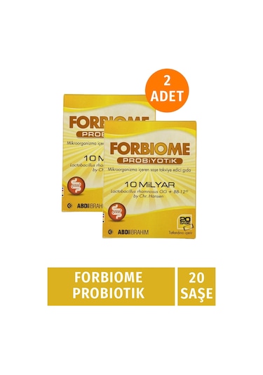 Forbiome Probiyotik 2 x 20 Saşe
