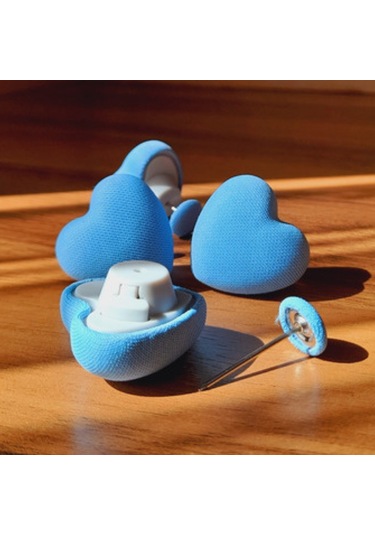 Yorgan,nevresim, Sabitleyici 4adet -mavi