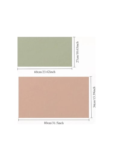 Elmpaly Japon Pembesi 10.63x23.63 İnç Büyük Boy Öğrenci Ofis Masa Altlığı Mouse Pad