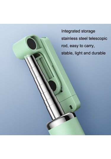 Cbtx Entegre Takviye Omurgası Canlı Masaüstü Bluetooth Mobil Selfie Stick Limon Sarı