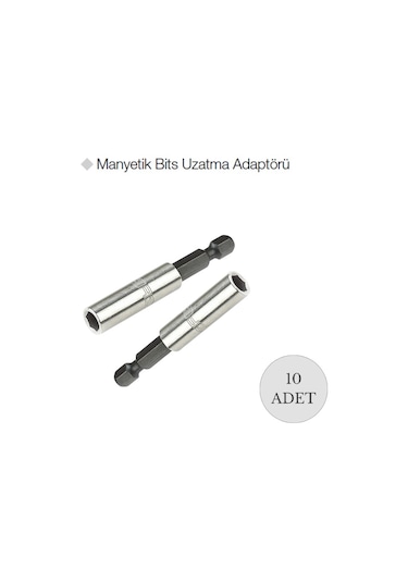 Gfb 2560 Manyetik Bits Uzatma Adaptörü 60 Mm - 10'lu Paket