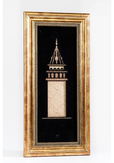 Galata Kulesi Motif Kanvas Tablo