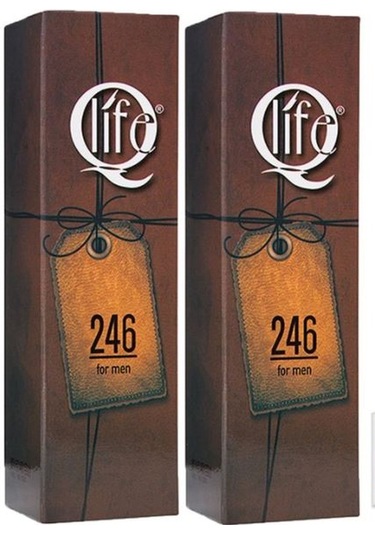 Q Life No:246 Erkek Parfüm EDC 50 ML x 2