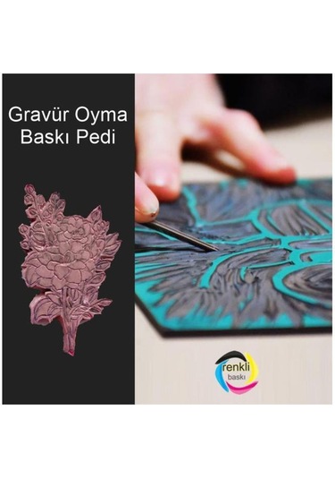 Mühürcüm Gravür Oyma Sanatı İçin Kauçuk Yumuşak Yeşil Levha Baskı Ofset