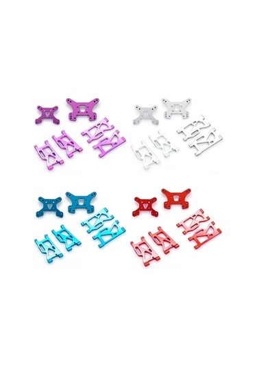 Besthome1 Yüksek Kaliteli Alüminyum Süspansiyon Kiti Vites 1/14 144001 İçin - Ön/arma Kollu Kırmızı