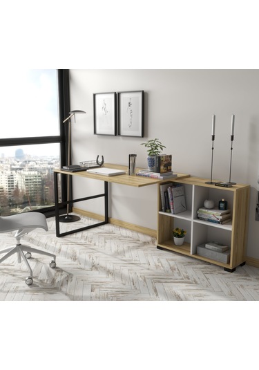 Sakura Frn-22040 İndependent Çalışma Masası Kahverengi