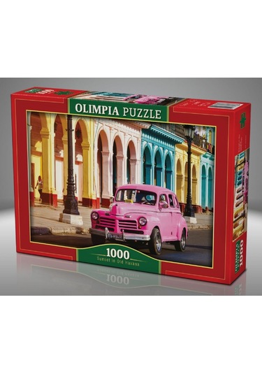 Olimpia Puzzle 1000 Parça Eski Havana'Da Günbatımı