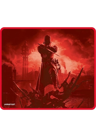 Polosmart PGM25 Kablolu Gaming Mouse & Mouse Pad Kırmızı