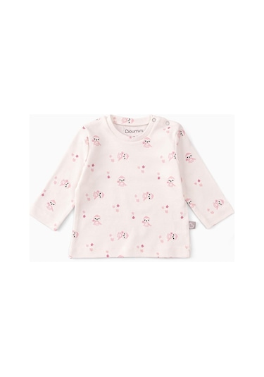 Boumini Bebek Ve Çocuk Pijama Takımı Pembe Miskin Pembe
