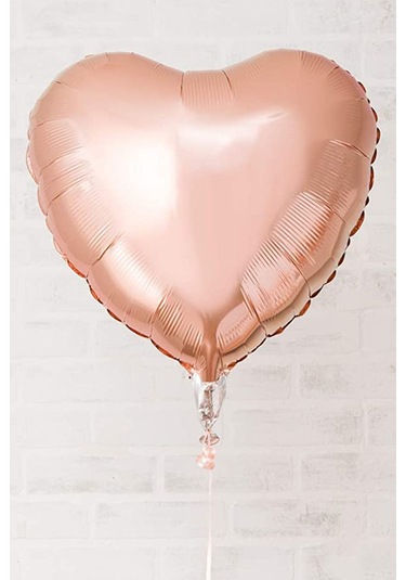 Kalp Folyo Balon Rose Gold 60 CM