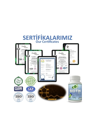 Gökçek Şifa Biotin B7 Vitamin 60 Kapsül