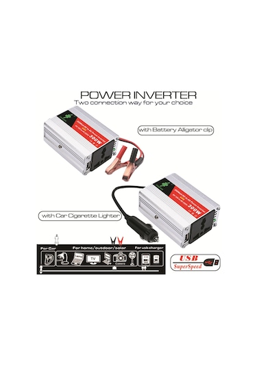 Taşınabilir Inverter Araç Güç Çeviricileri Dc12volt E23052-2