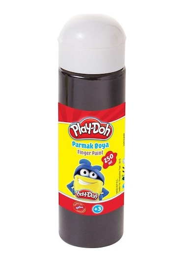 Play-Doh 250 Ml Parmak Boyası Tüp Siyah