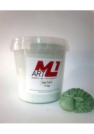 M1 Art Kokulu Taş Tozu 1Kg - (Kokusuzdur)