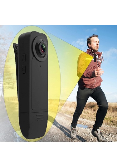 Yuntech01 Siyah Sırt Çantılı Outdoor Bisiklet Kamera - 1080p Geniş Açı Kayıt Cihazı, Fotoğraf-video-kayıt, 1000mah Dahili Pil, 155 Optik Görüş Alanı