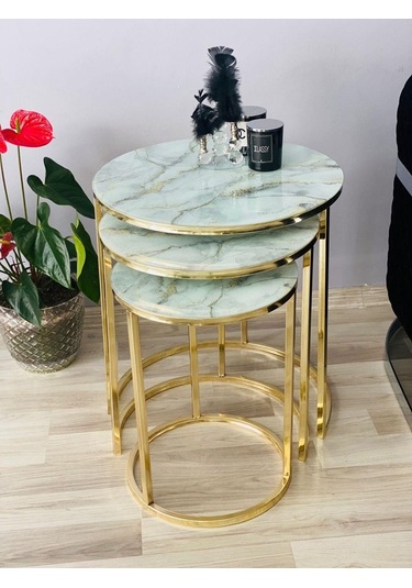 Premınıum 4 Mm Gold C Zıgon Sehpa