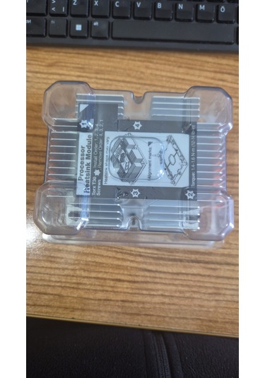 Lenovo Sr650 Cpu Heatsink 01kp654 With Hard Black Plastic Cage