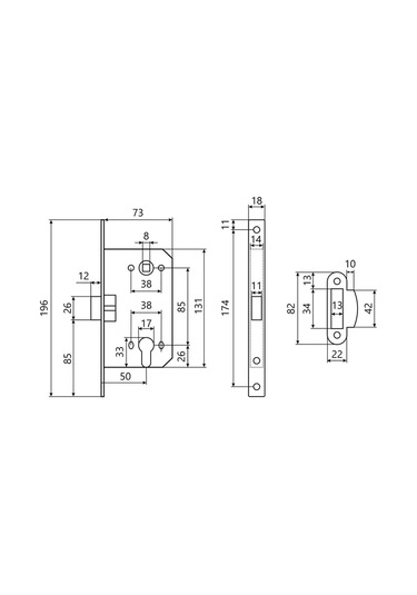 Allur Sığma İç Mekan Kilidi 178099019 Zirveli
