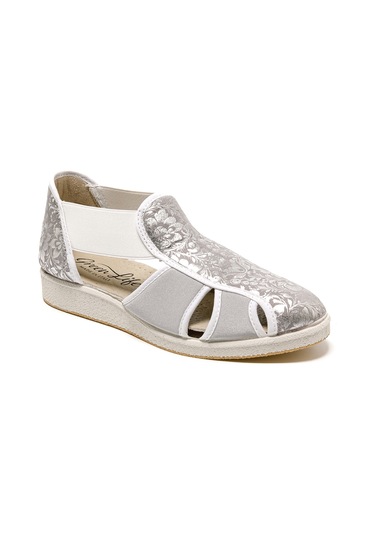 Sandalet Kadın 169 Green Life Stretch Women's Footwear Silver Silver Gri