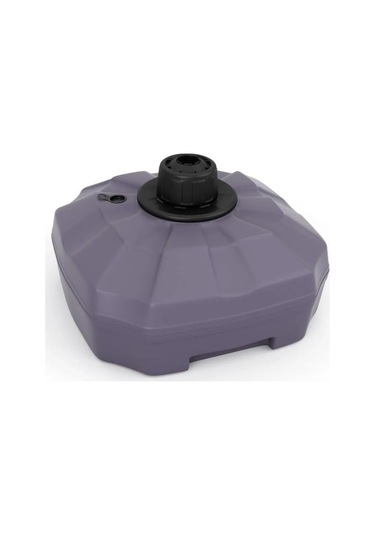 Plastik Gri Şemsiye Bidonu 42 Litre Antrasit