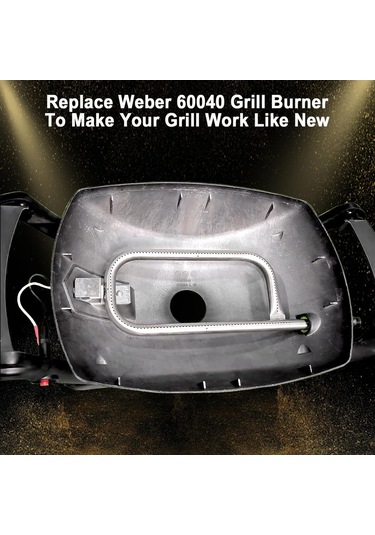 Weber Q1000 Q1200 Q100 Q120 Izgaralar İçin 60040 Izgara Brülörü 304 Paslanmaz Çelik Değiştirme